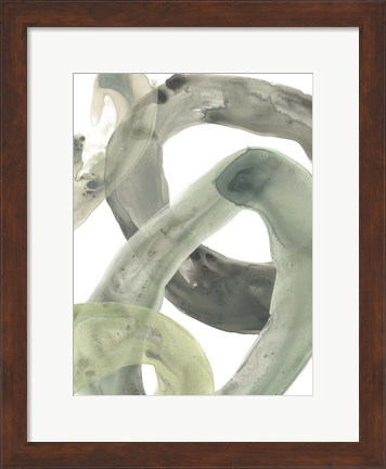 Framed Concentric Lichen IV Print