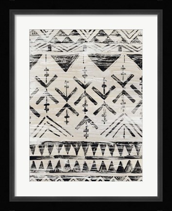 Framed Modern Mudcloth IV Print