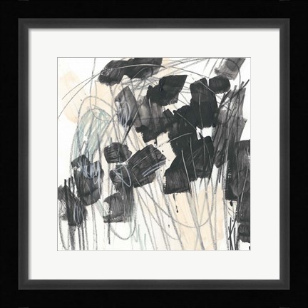 Framed Scramble I Print