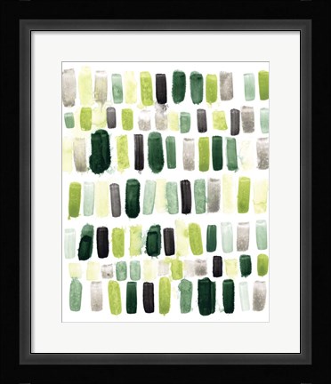 Framed Jungle Palette II Print