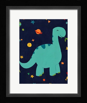 Framed Starry Dinos IV Print