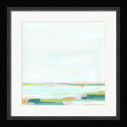 Framed Tropic Horizon I Print
