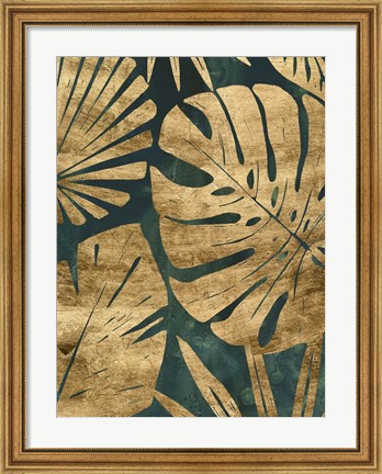 Framed Emerald Jungle III Print