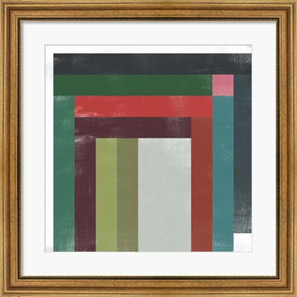 Framed Rainbow Prism IV Print