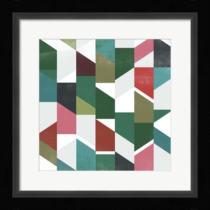 Framed Rainbow Prism V Print