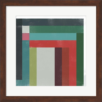 Framed Rainbow Prism VI Print