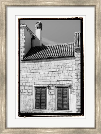 Framed Dubrovnik, Croatia III Print