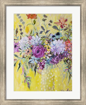 Framed Blooming in Sunshine III Print