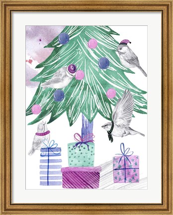 Framed December Tree II Print