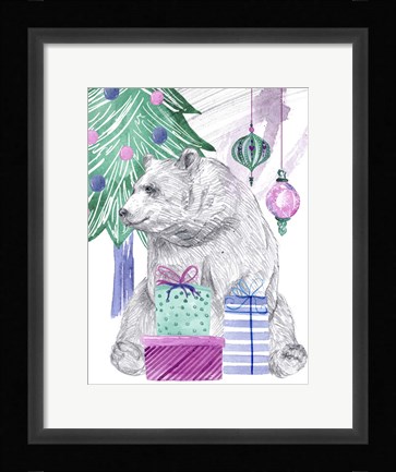 Framed December Tree IV Print