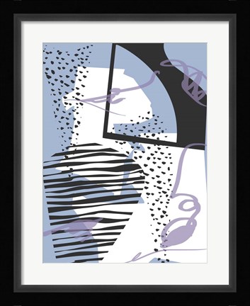 Framed Sounds of the Ocean I Print