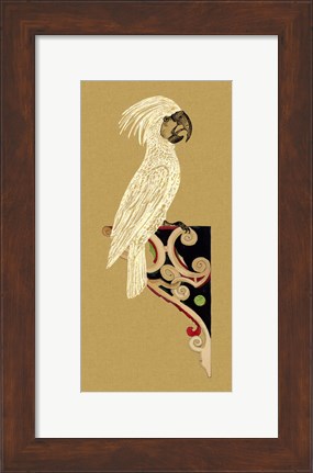 Framed Bird Impression I Print