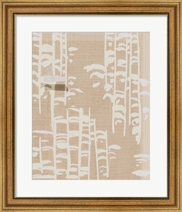 Framed Dry Grass II Print
