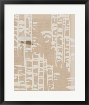Framed Dry Grass II Print