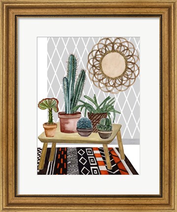 Framed Desert Weavers IV Print