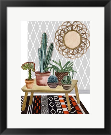 Framed Desert Weavers IV Print