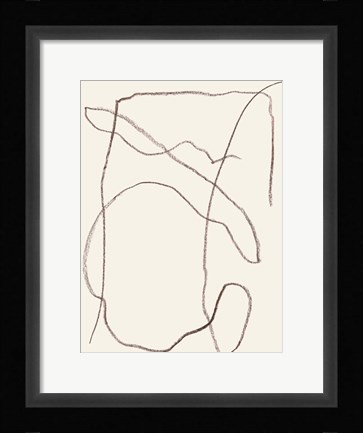 Framed Ethereal Umber II Print