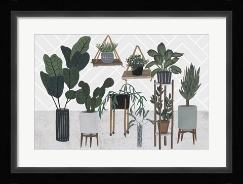 Framed Family Portrait I Print