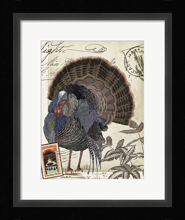 Framed Autumn Palette I Print