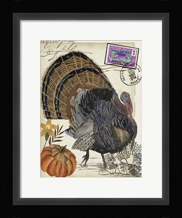 Framed Autumn Palette III Print