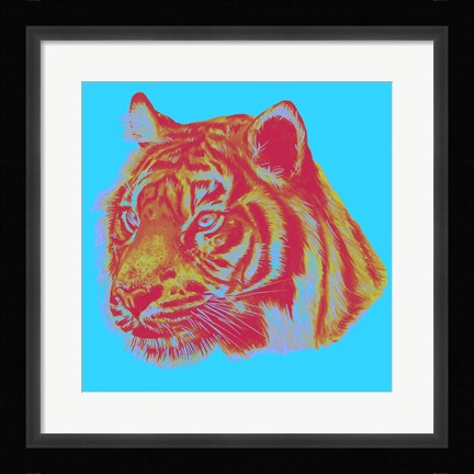 Framed Pop Wild World I Print