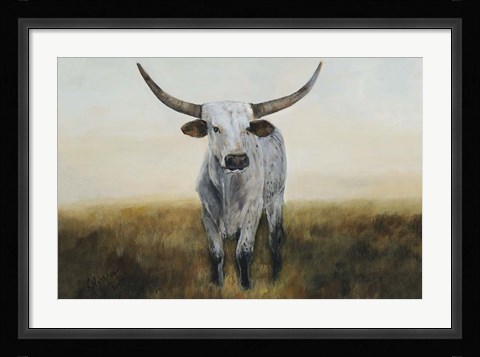 Framed Knight in White Satin I Print