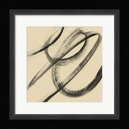 Framed Whirl I Print