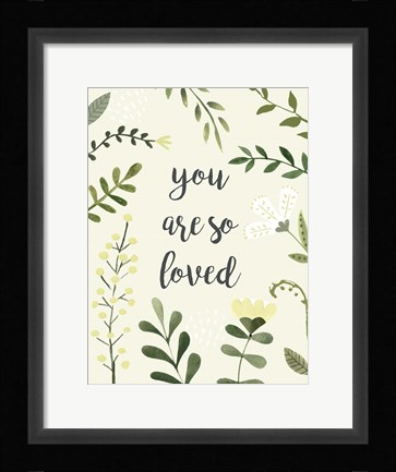 Framed Nursery Sentiment I Print