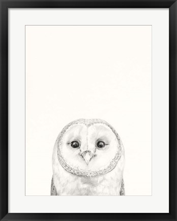 Framed Animal Mug III Print