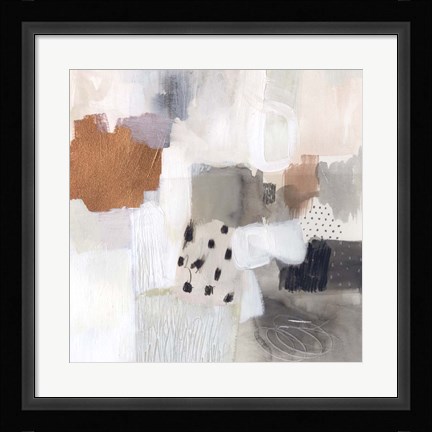 Framed Puddle Jump I Print