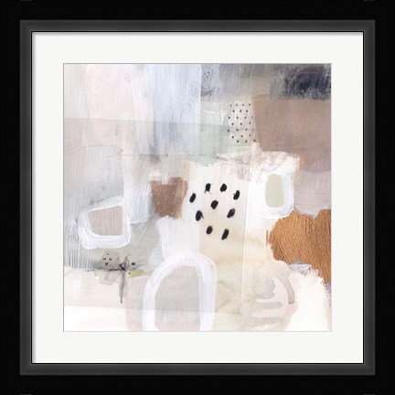 Framed Puddle Jump II Print