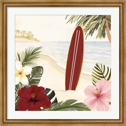 Framed Aloha II Print