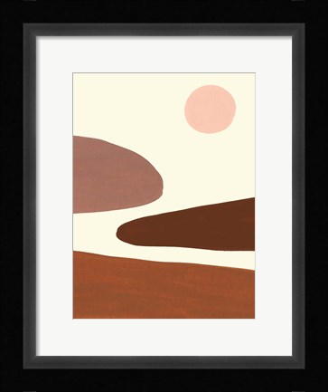 Framed Simple Scape II Print