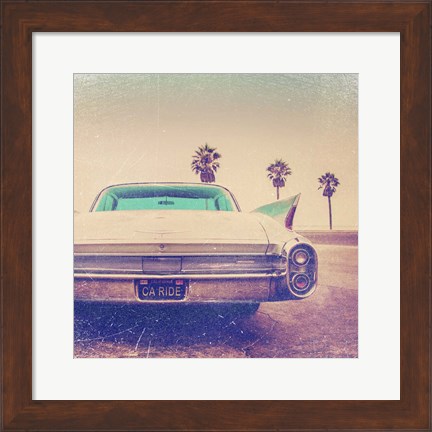 Framed Vintage Ride I Print