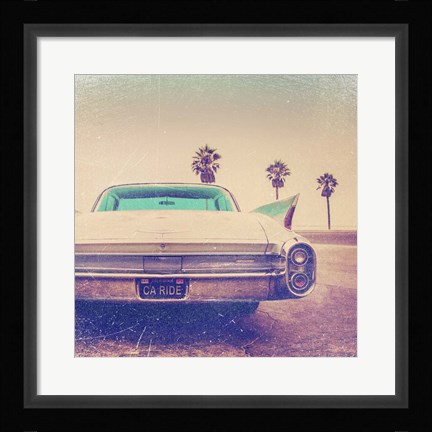 Framed Vintage Ride I Print