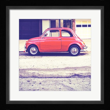 Framed Vintage Ride V Print