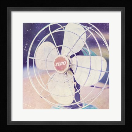 Framed Vintage Office I Print