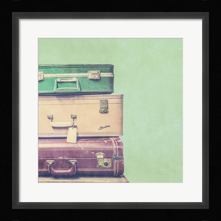 Framed Vintage Office X Print