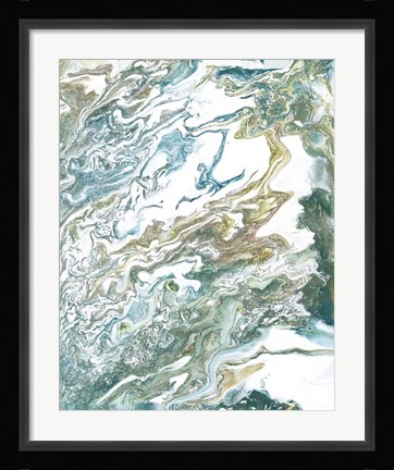 Framed Tidal Drift I Print
