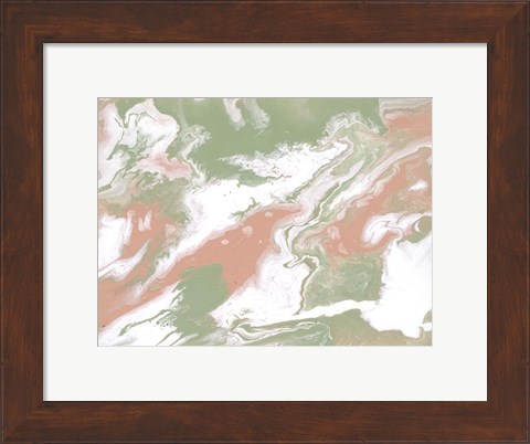 Framed Saltwater Pastels I Print
