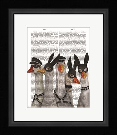 Framed Geese Guys Book Print Print