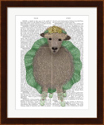 Framed Ballet Sheep 4 Book Print Print