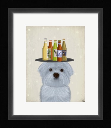 Framed Newfoundland Beer Lover Print