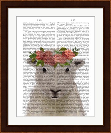 Framed Sheep Bohemian 1 Book Print Print