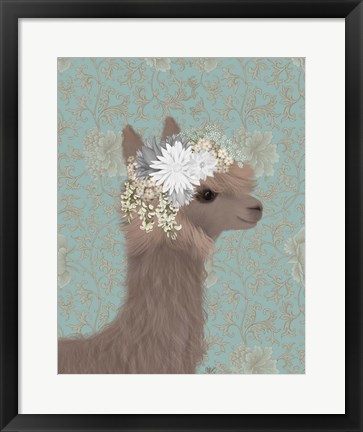 Framed Llama Bohemian 3 Print