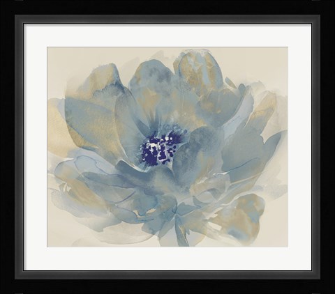 Framed Floral Clouds - Dreams Print