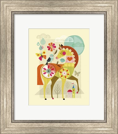 Framed Sun Horse Print
