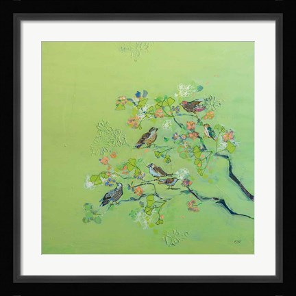 Framed Bird Song Print