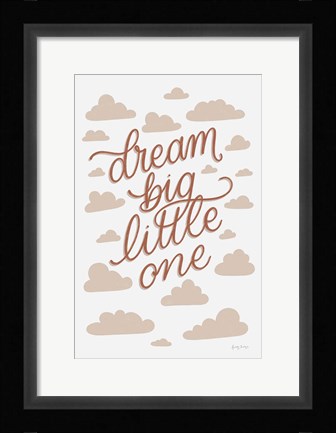 Framed Boho Nursery VII Print