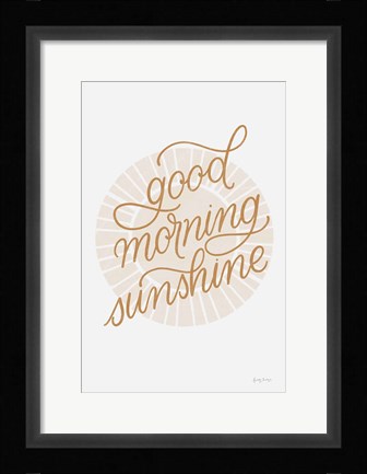 Framed Boho Nursery II Print